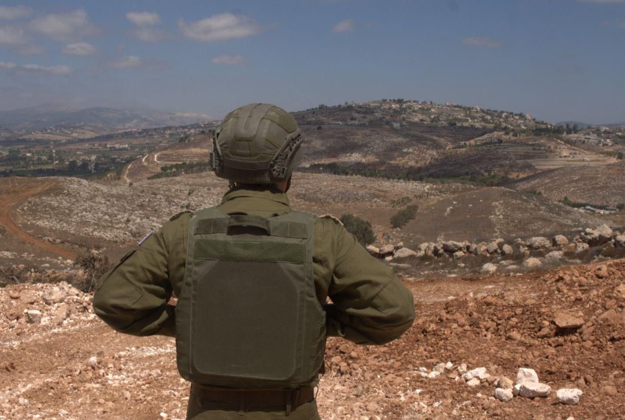 صورة نشرها أدرعي زعم أنه التقطها في جنوب لبنان (إكس)