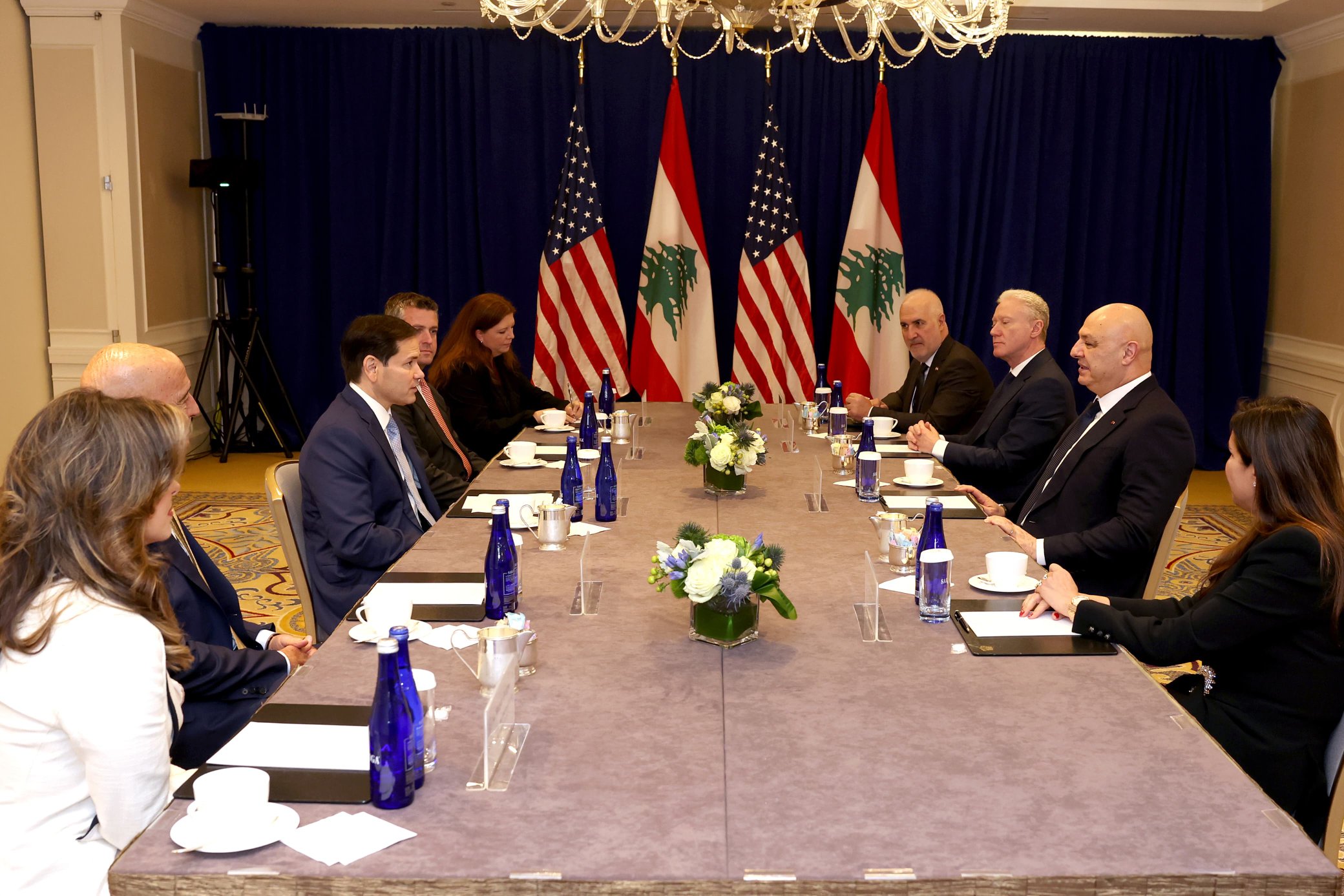 لقاءات عون في نيويورك (الرئاسة اللبنانية).