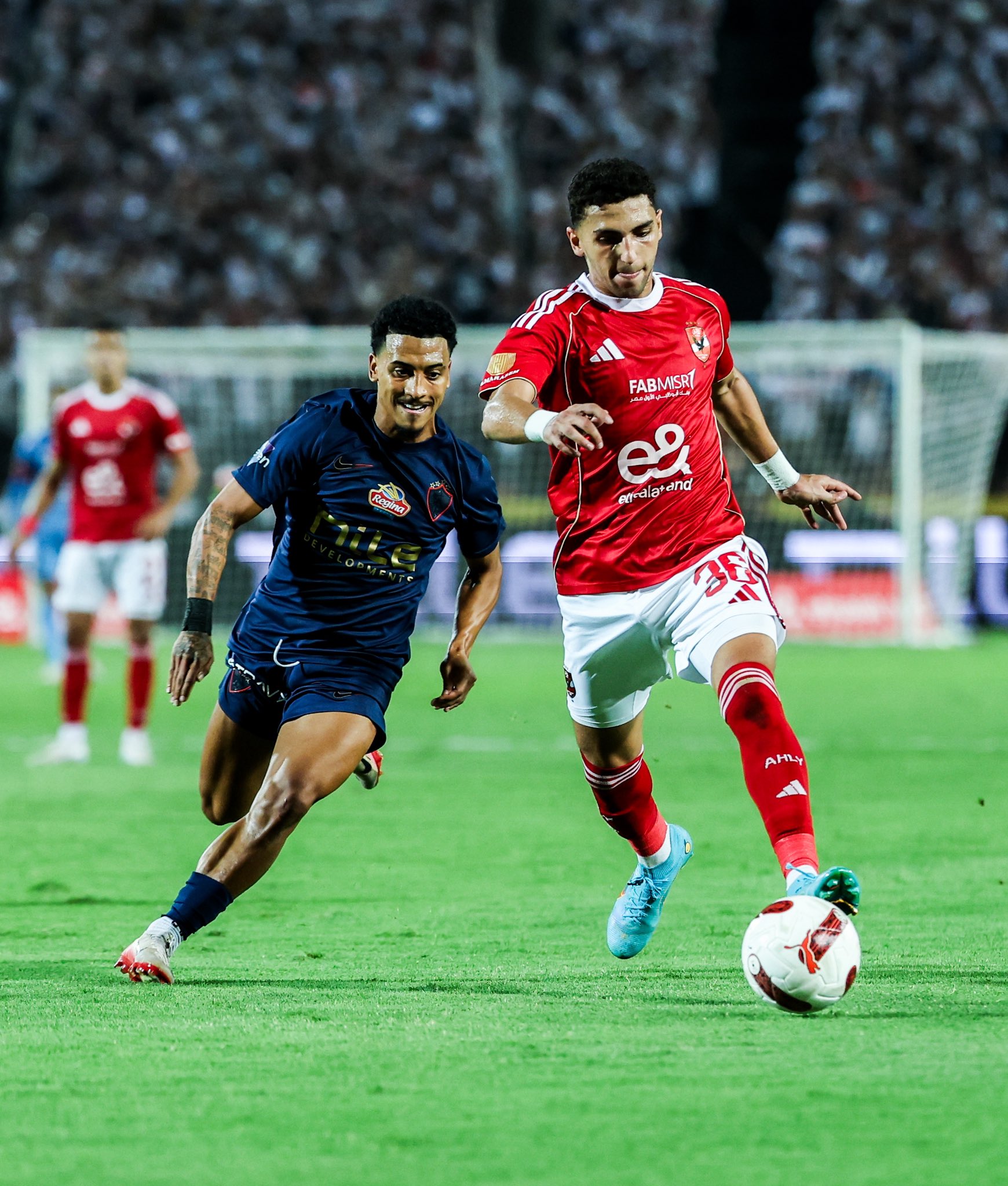 من لقاء الأهلي والزمالك. (وكالات)