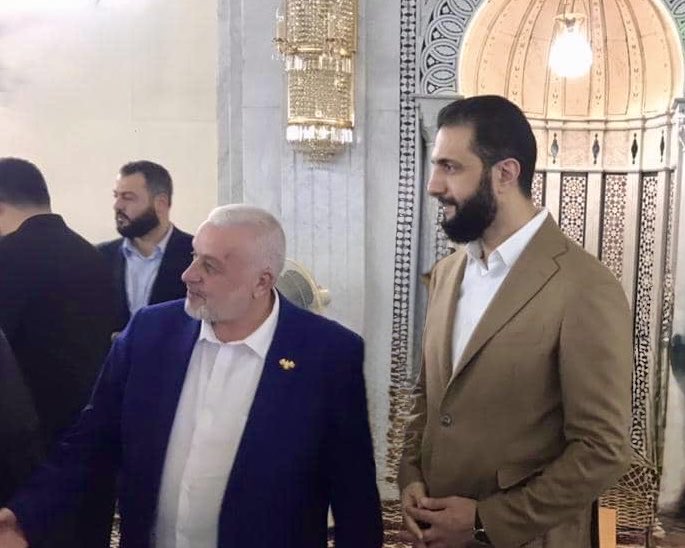 الشرع في جامع عمر بن عبد العزيز (إكس)