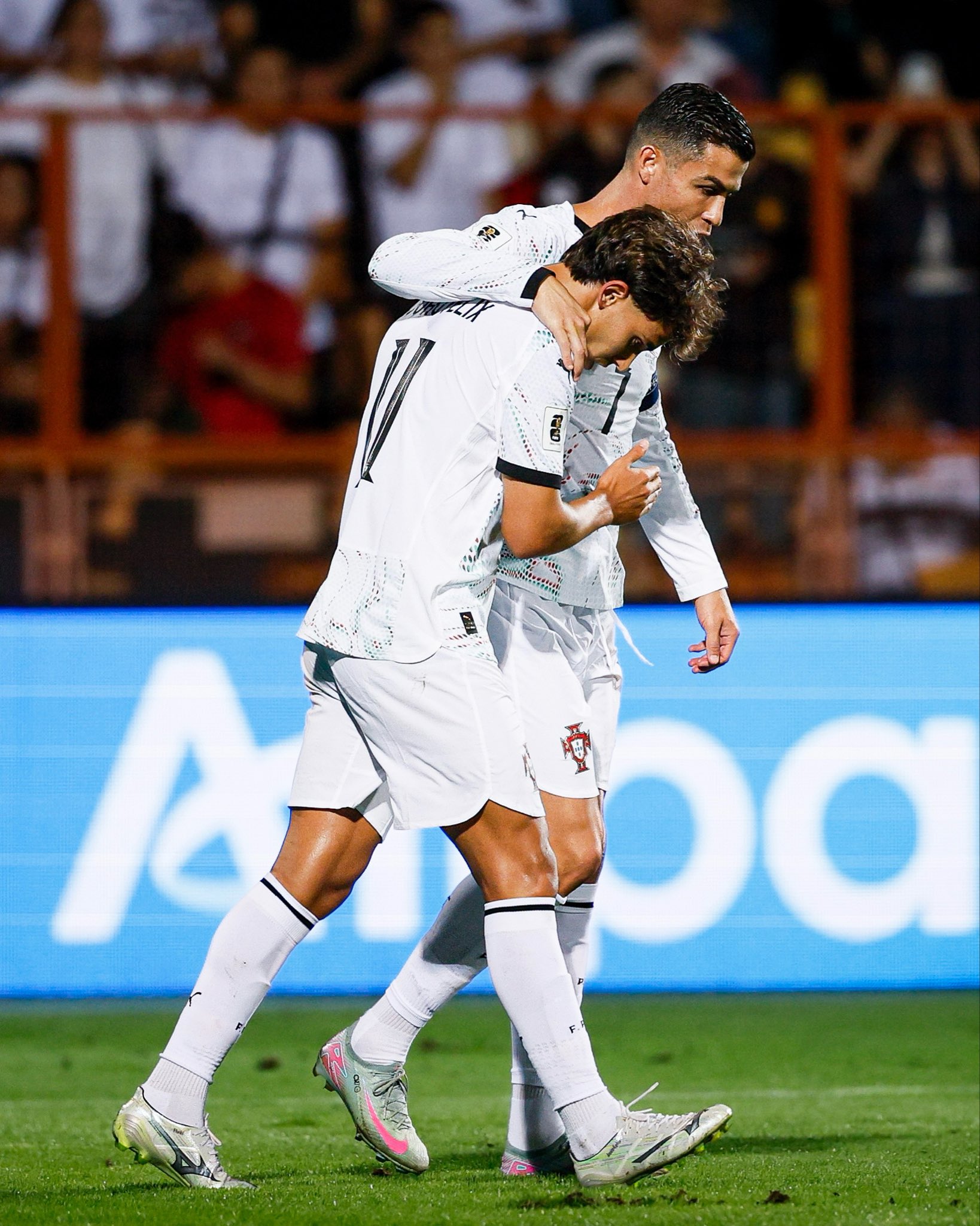 كريستيانو رونالدو في مباراة سابقة. (حساب البرتغال على إكس)