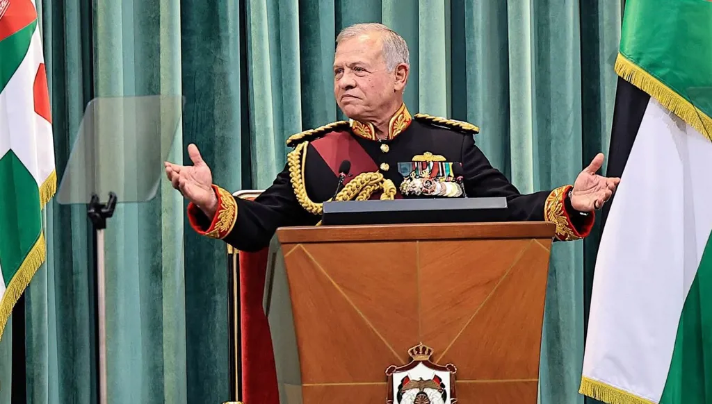 العاهل الأردني: سنبقى إلى جانب أهل غزة ونرفض انتهاكات الضفة