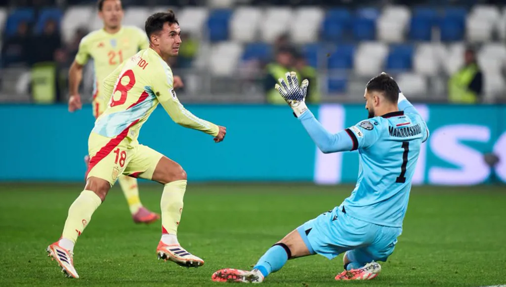 إسبانيا تُحقق فوزاً كاسحاً على جورجيا وتتأهل "منطقياً" إلى مونديال 2026