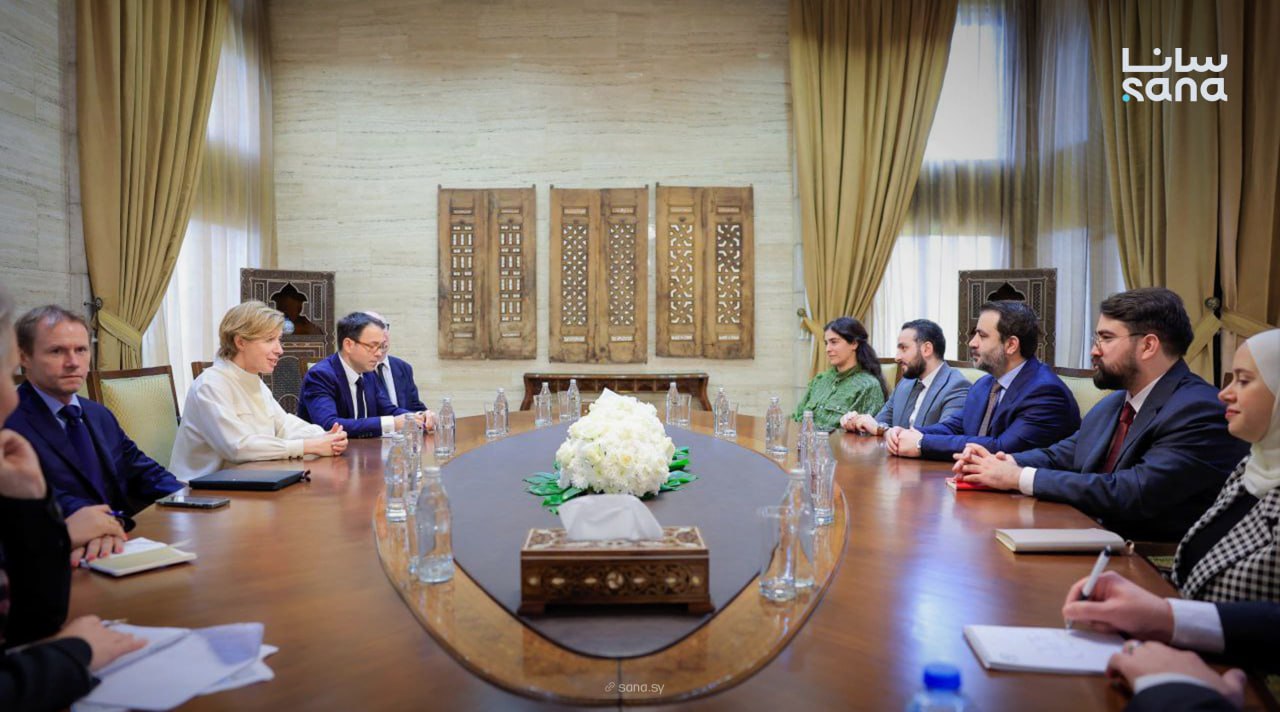 جانب من اللقاء (سانا)