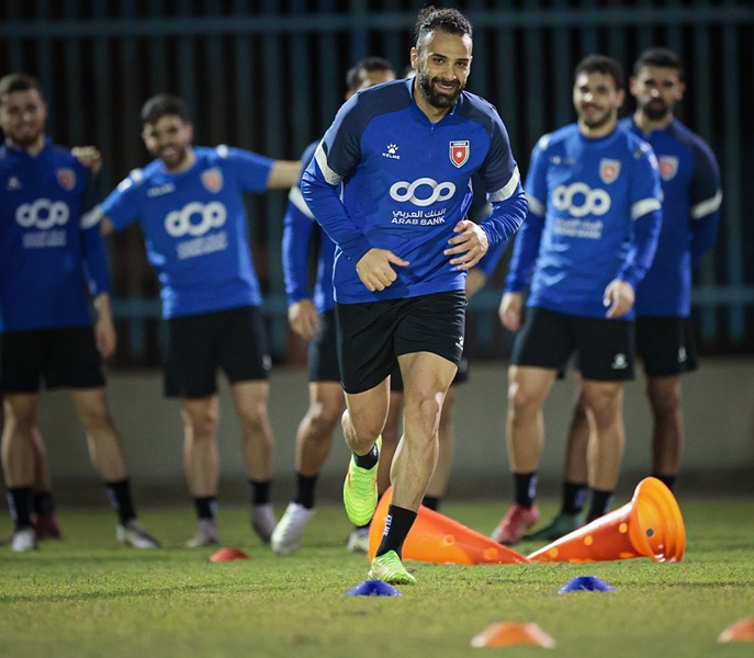 لاعبو الأردن. (حساب الأردن على إكس)