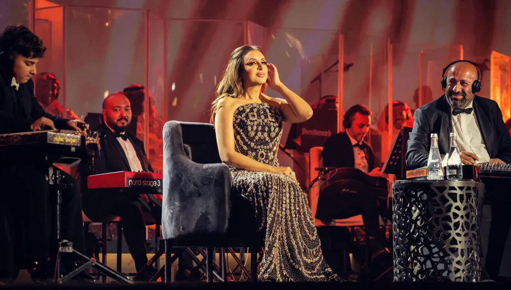 أنغام تتألق في موسم الرياض... ومفاجأة في ليلة رأس السنة