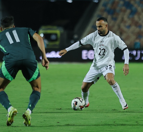 من إحدى مباريات مصر السابقة. (حساب مصر على إكس)