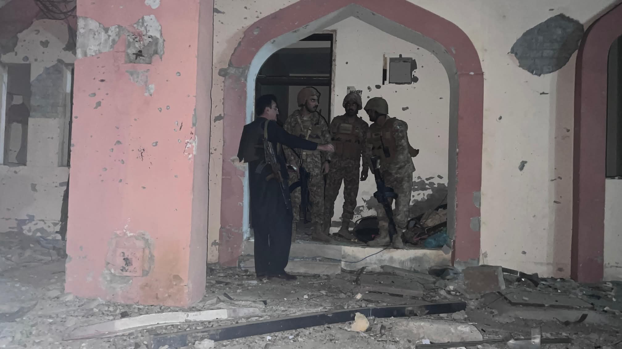 مكان التفجير في إسلام أباد (إكس).