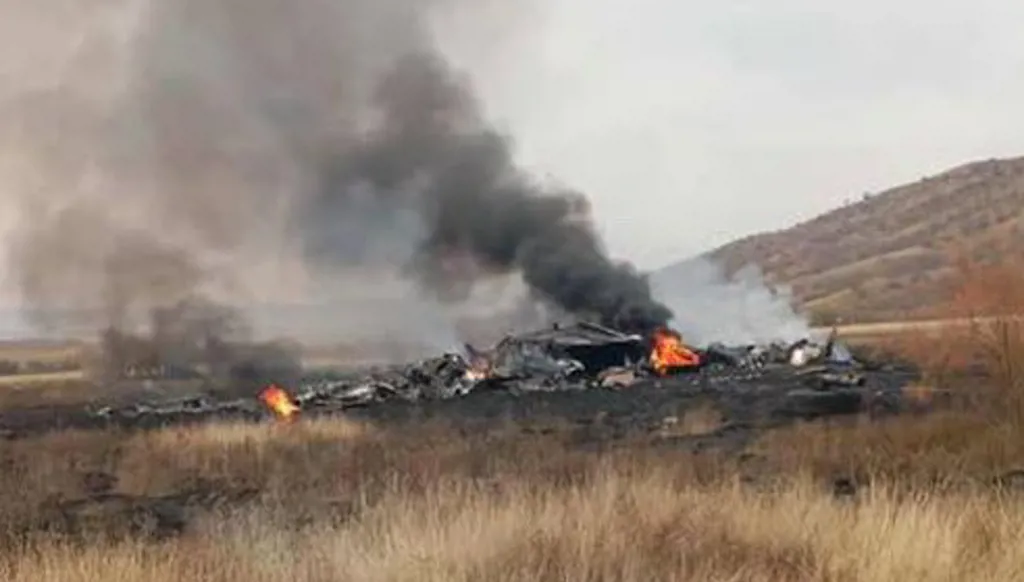 تحطّم طائرة شحن عسكرية تركية عند الحدود بين أذربيجان وجورجيا