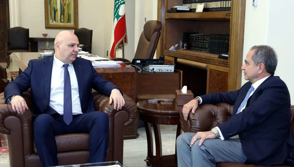 عون يبحث مع صدي نتائج محادثات قبرص حول استجرار الكهرباء إلى لبنان