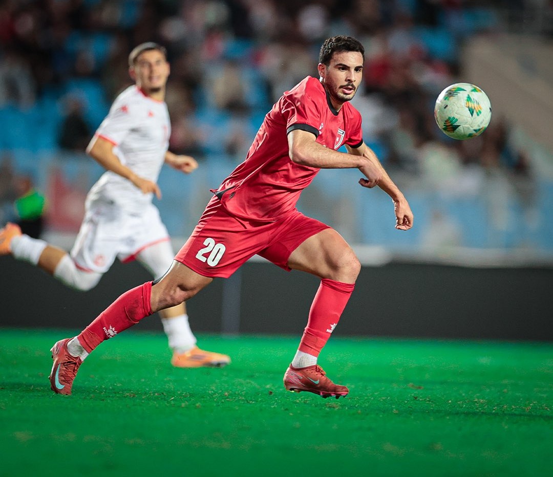 من مباراة الأردن الأخيرة. (حساب الأردن على إكس)