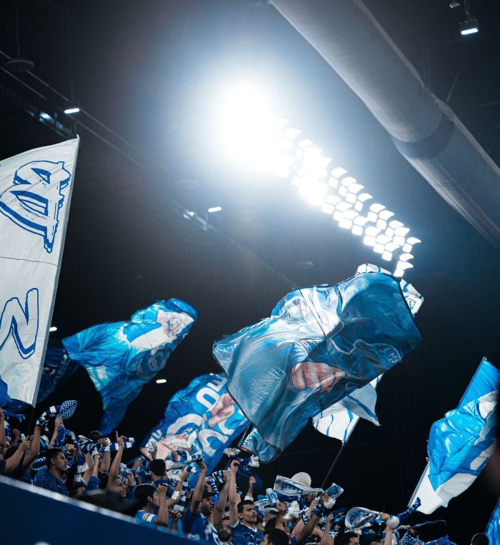 من مباراة الهلال والفتح. (حساب الهلال على إكس)