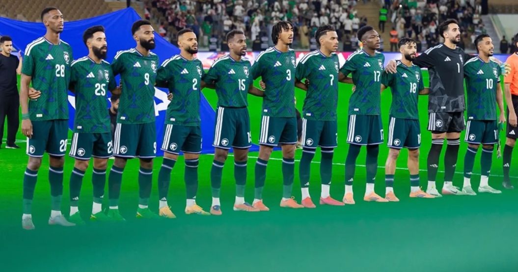 لاعبو السعودية.
