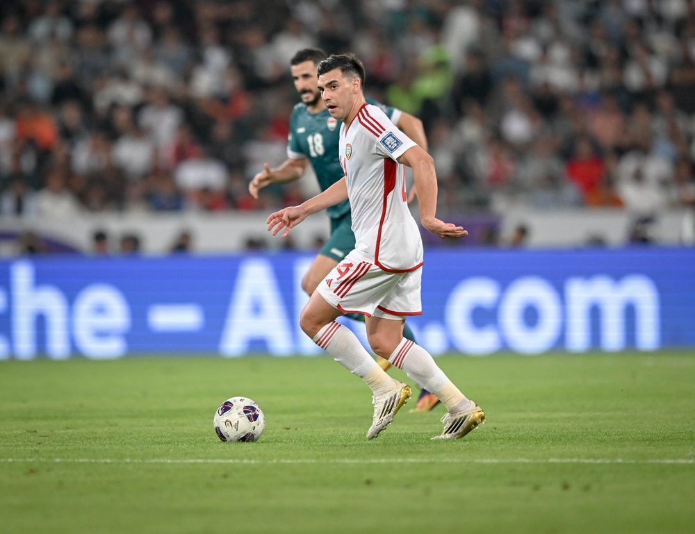 من مباراة الإمارات الأخيرة. (حساب منتخب الإمارات على إكس)