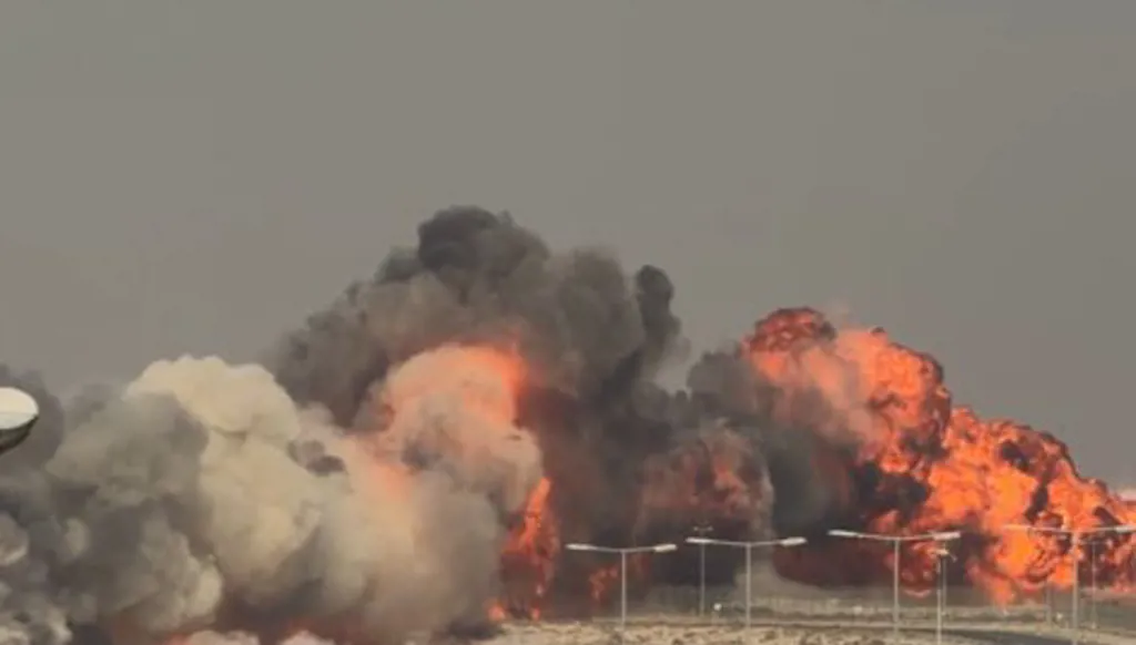 تحطم مقاتلة هندية في معرض دبي للطيران (فيديو وصور)