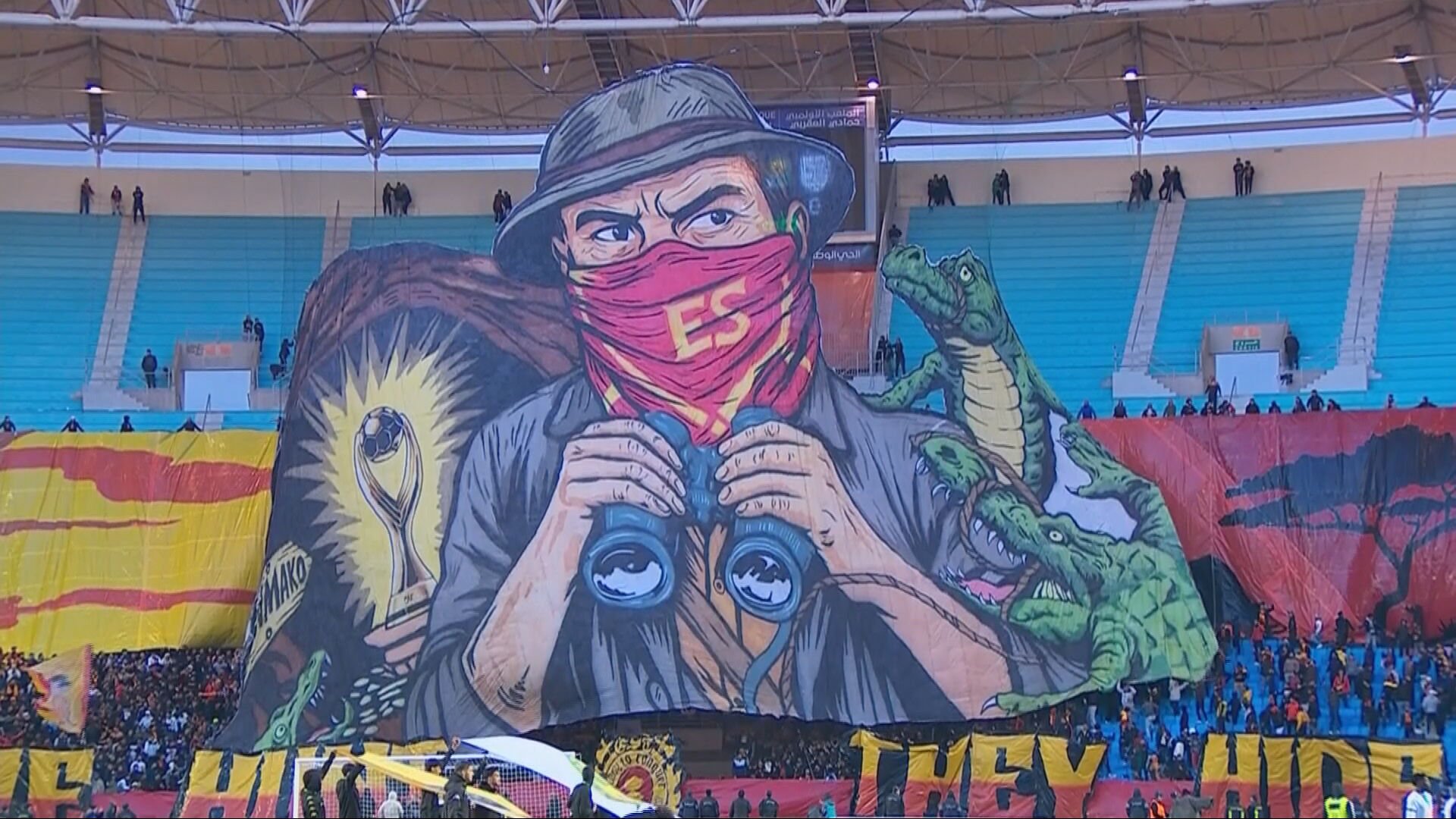 جمهور الترجي التونسي. (حساب الترجي على إكس)