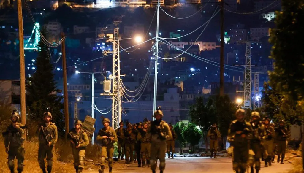 مقتل فلسطيني خلال عملية عسكرية إسرائيلية في نابلس