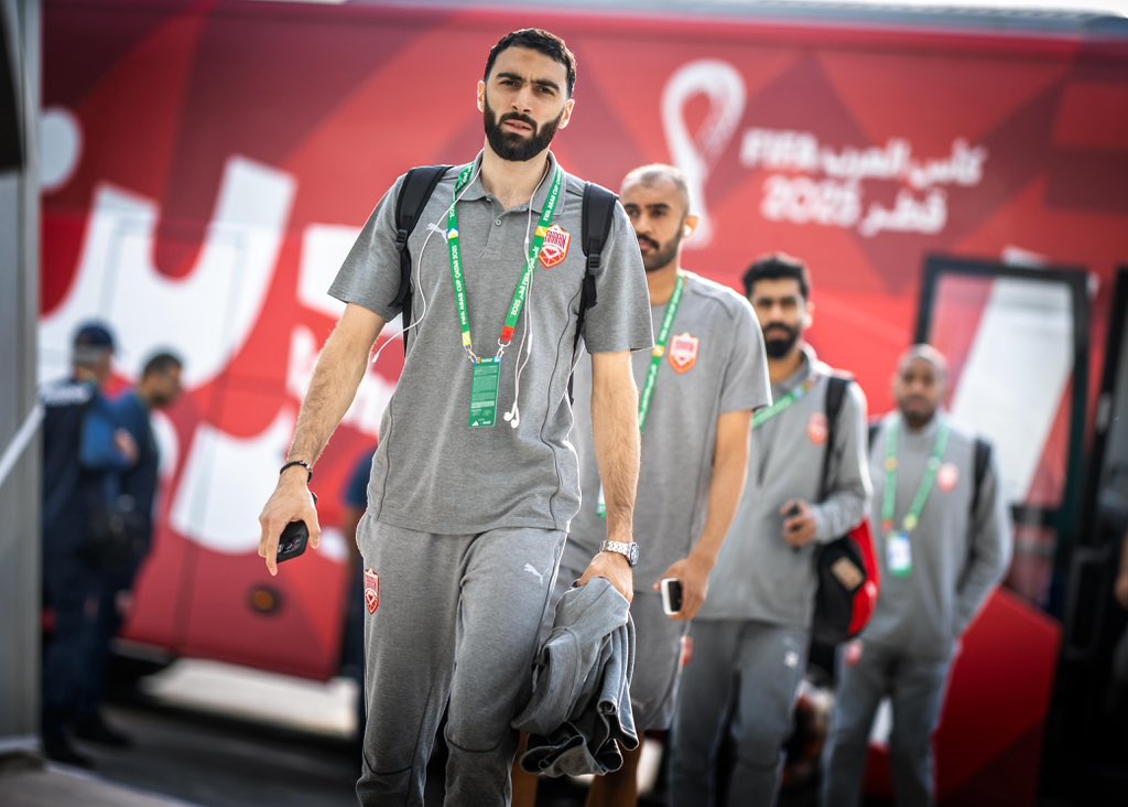منتخب البحرين في كأس العرب 2025. (حساب منتخب البحرين على إكس)