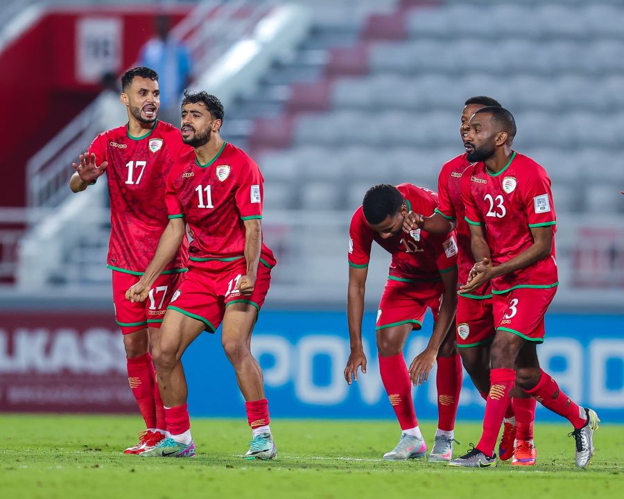 لاعبو عمان. (حساب منتخب عمان على إكس)
