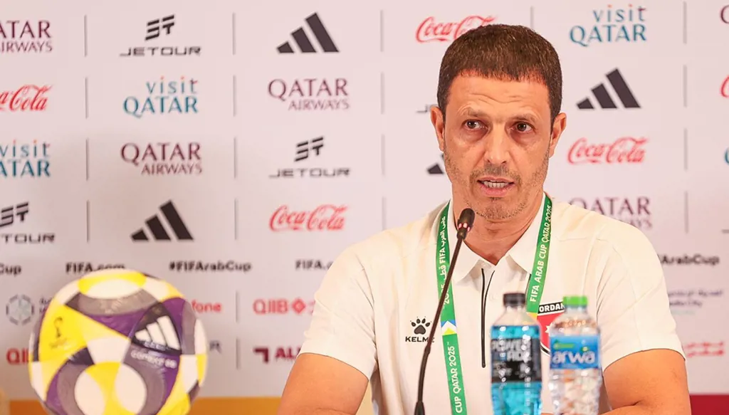 مدرب الأردن يُحذّر من قوّة العراق الهجومية الضاربة