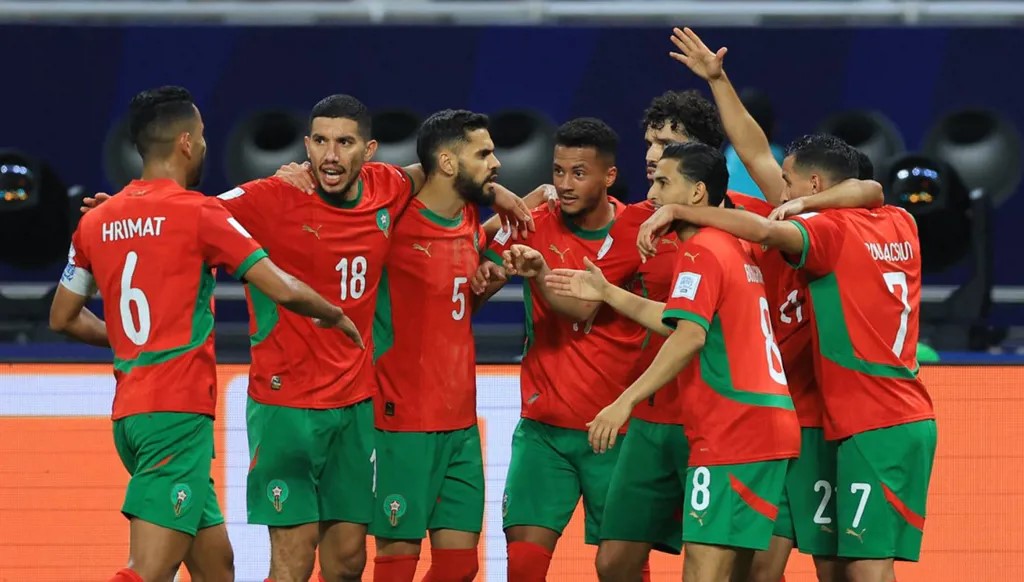 المغرب في نهائي كأس العرب في قطر.