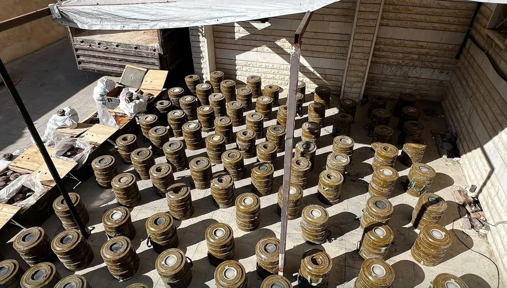 قتيل و4 معتقلين... سوريا تعلن إحباط تهريب كميات كبيرة من الألغام الحربية إلى حزب الله