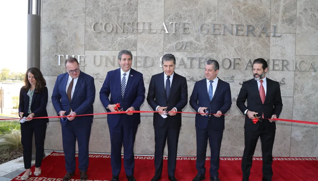 إقليم كردستان مركز الثقة الأميركية: ما سرّ تشييد أكبر قنصلية في العالم؟