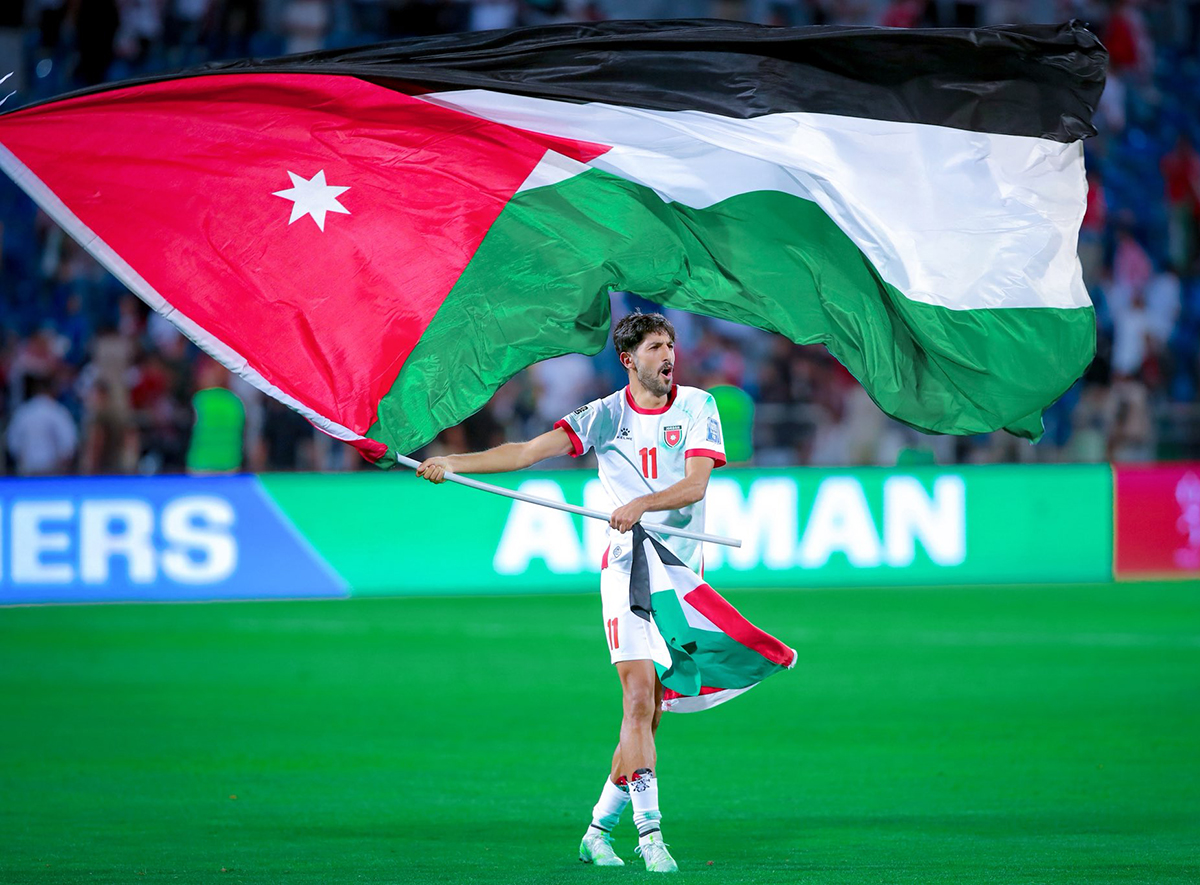 النجم الأردني يزن النعيمات. (وكالات)