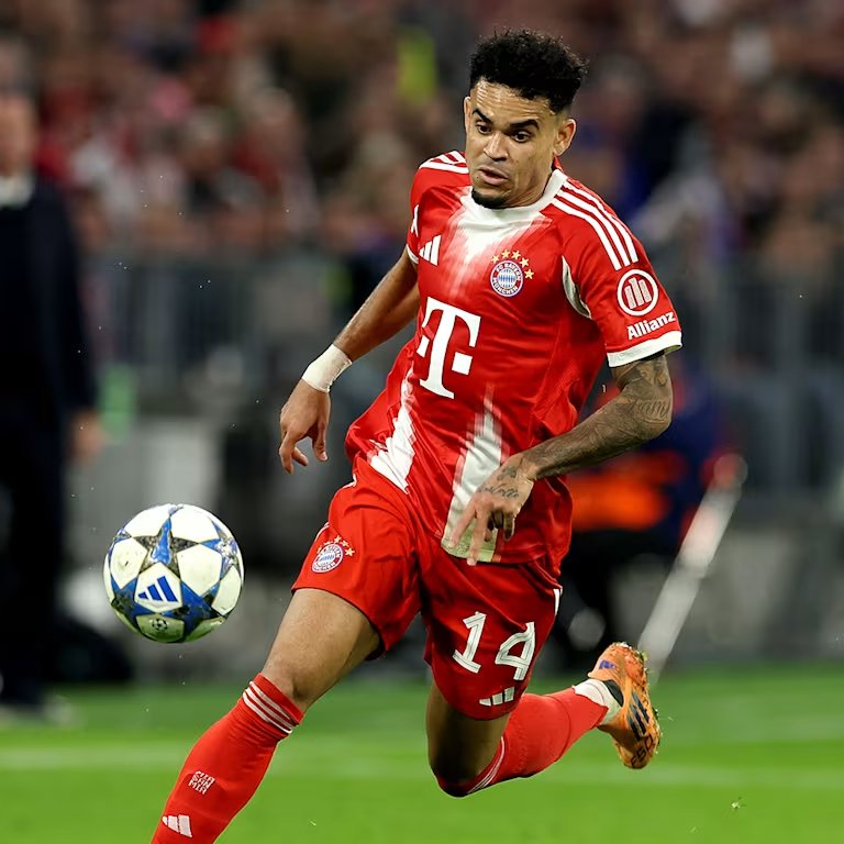 لاعب بايرن ميونيخ لويس دياز. (وكالات)