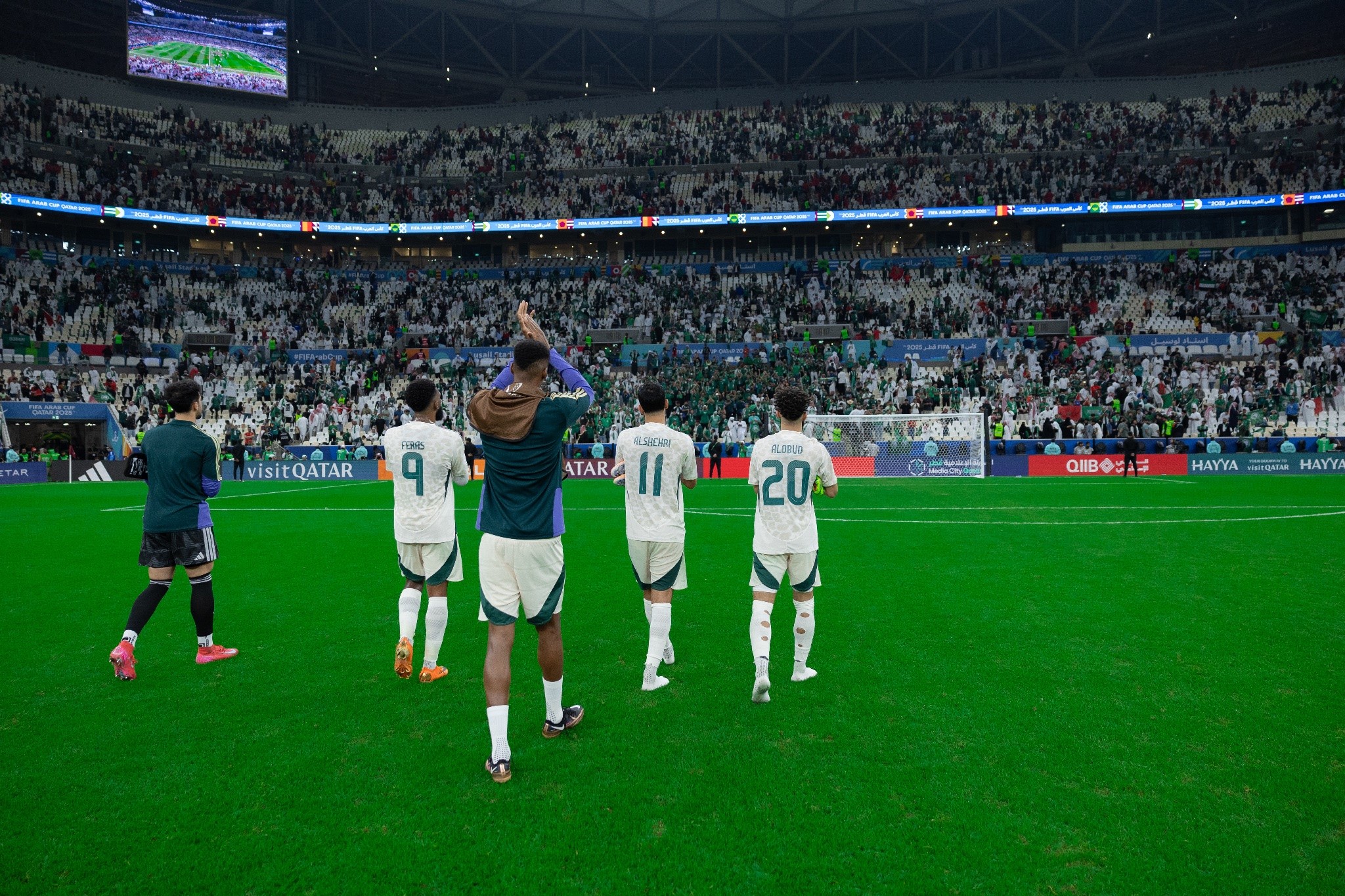 لاعبو السعودية. (إكس)