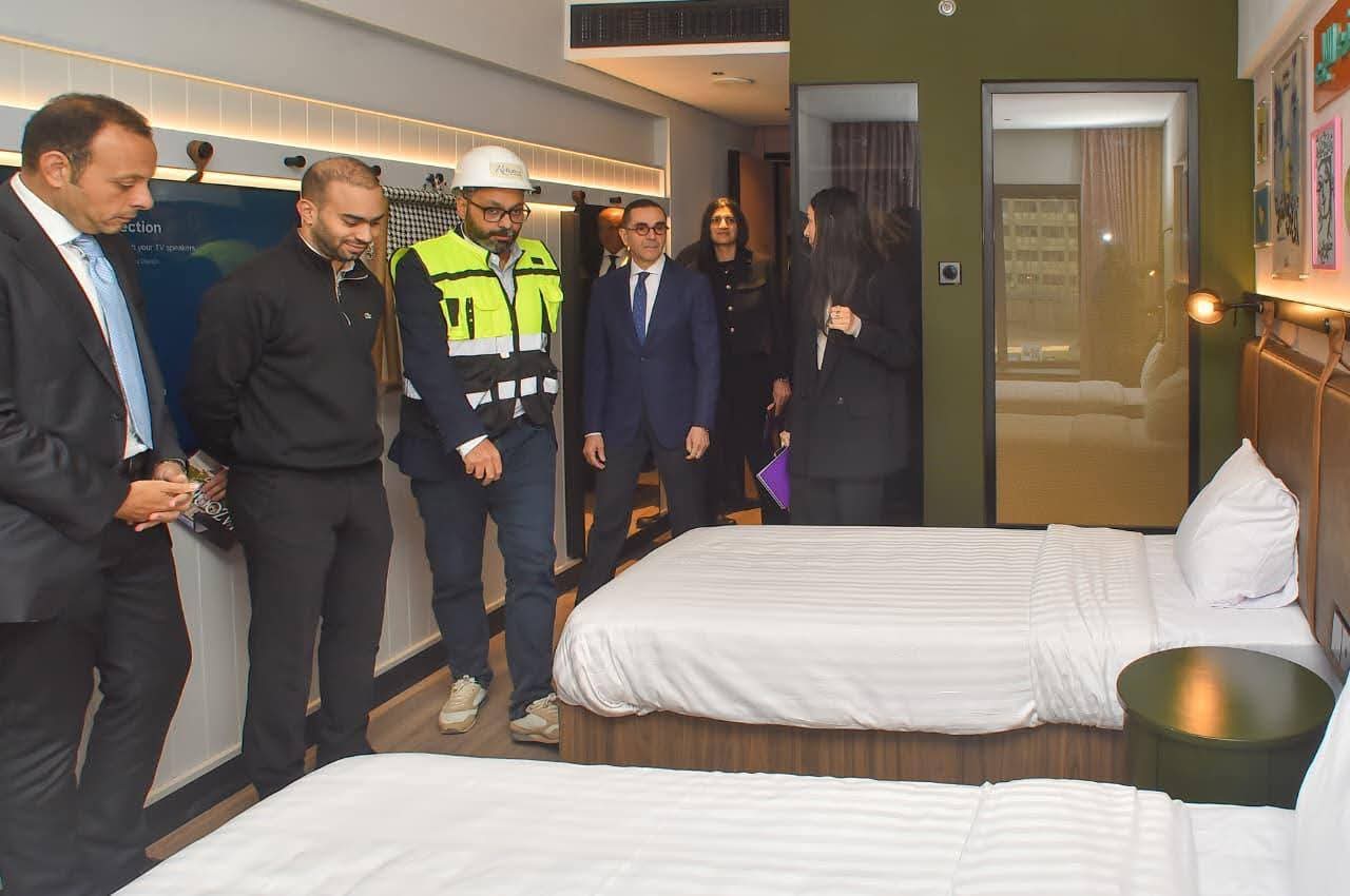 خلال تفقد المشروع (إكس).