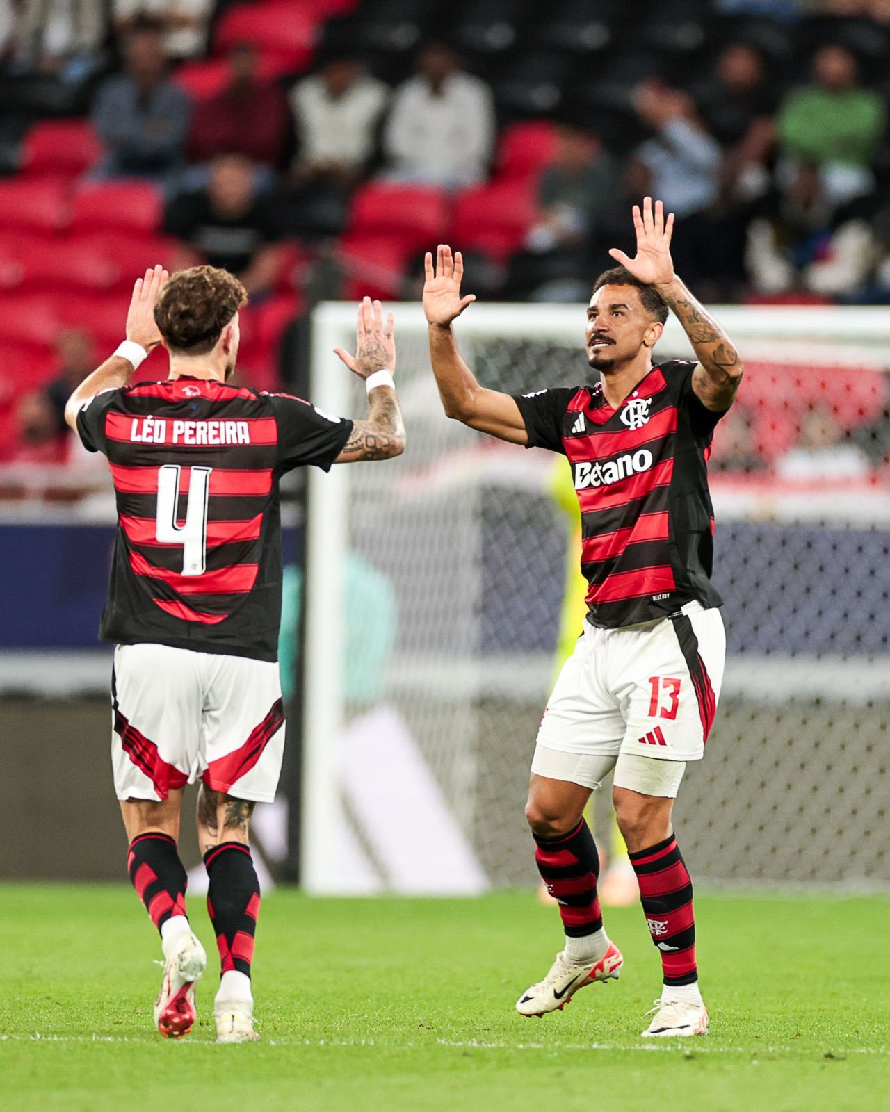 من لقاء بيراميدز وفلامنغو. (حساب فلامنغو على إكس)