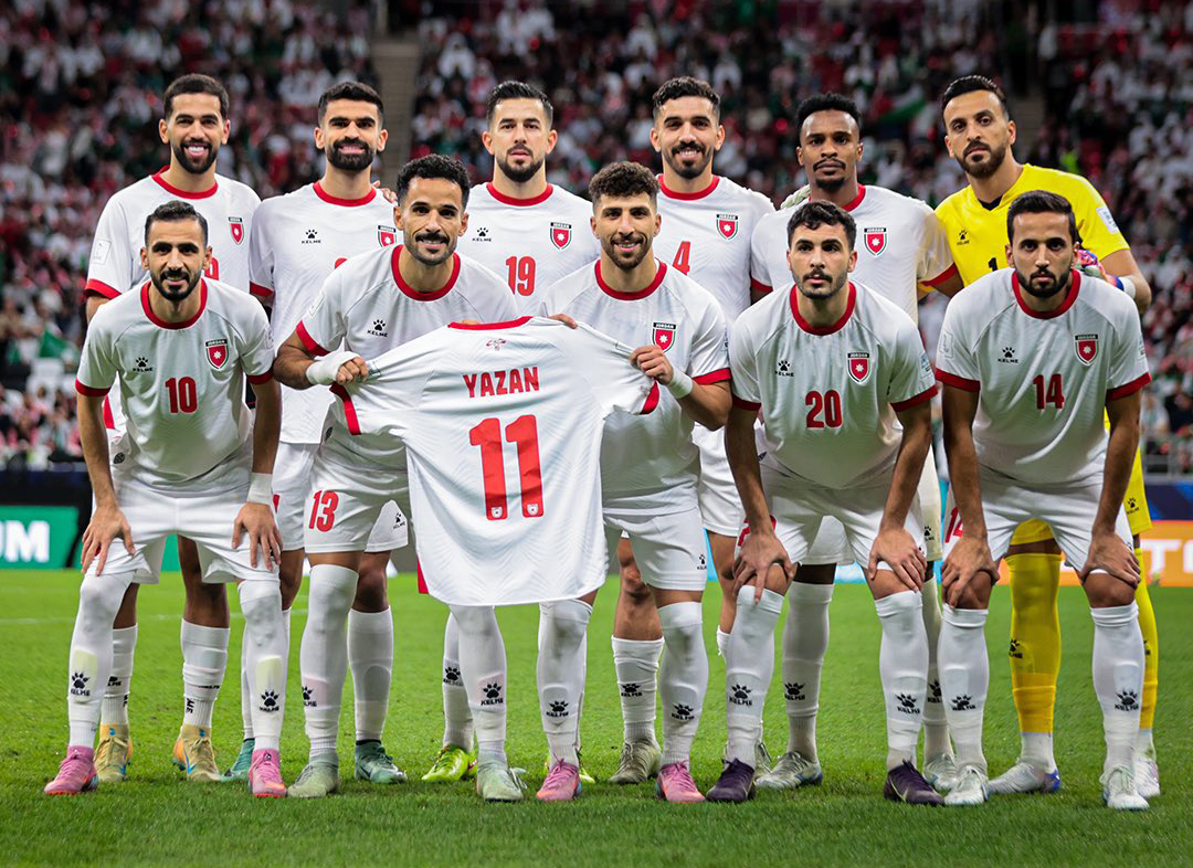الأردن تبحث عن لقب أول في كأس العرب. (وكالات)