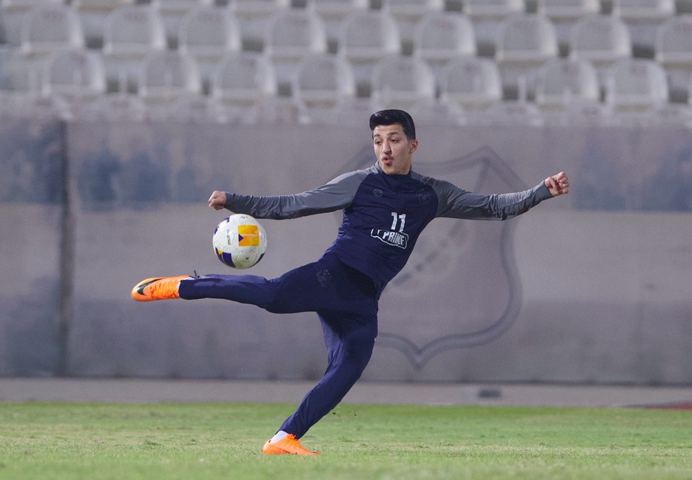 من تدريبات الكويت الكويتي. (إكس)