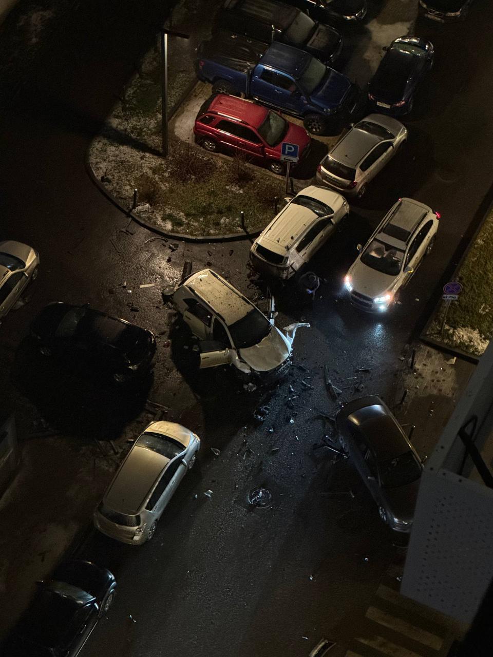 من مكان الانفجار في موسكو. (تواصل)