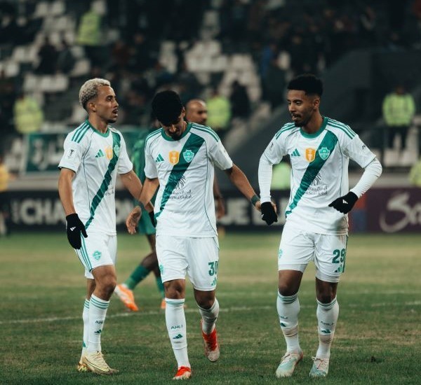 لاعبو الأهلي السعودي. (حساب الأهلي على إكس)