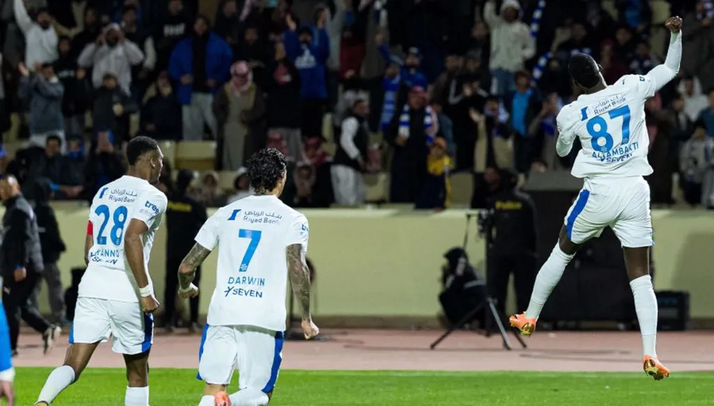 ترتيب الدوري السعودي بعد فوز الهلال على نيوم