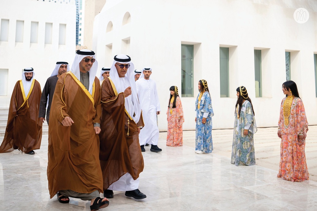 Sheikh Mansour bin Zayed Al Nahyan, Deputy Prime Minister of the UAE, at the mass wedding ceremony (Abu Dhabi Media Office)