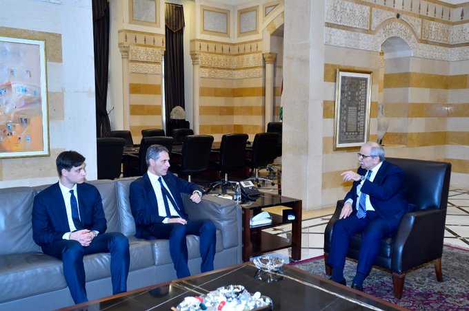 لقاء سلام مع المدير العام لمجموعة CMA-CGM (رئاسة الحكومة).