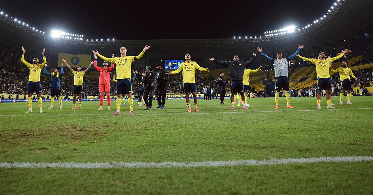 النصر يواصل نتائجه المميزة بقيادة رونالدو. (وكالات)