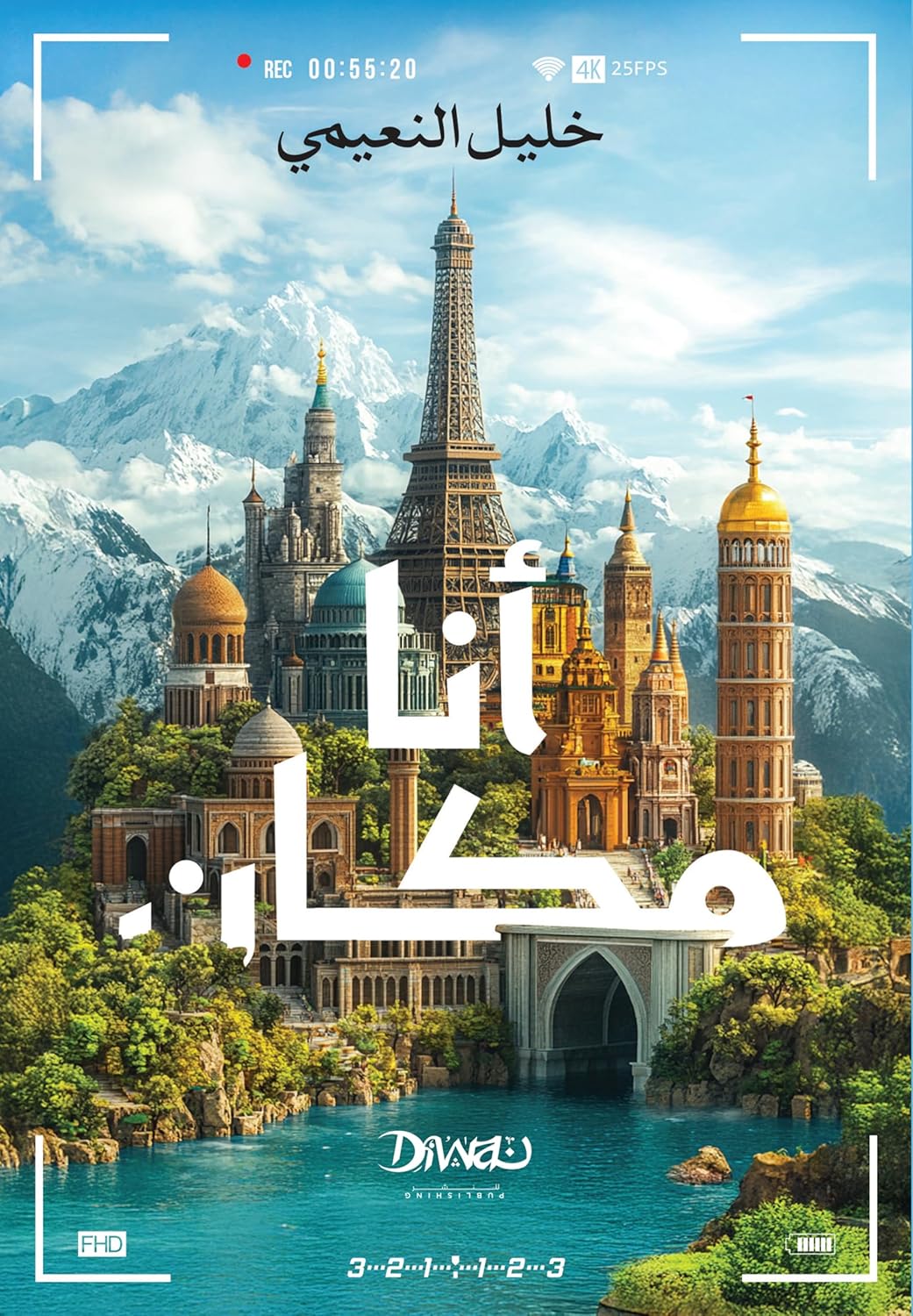 غلاف كتاب خليل النعيمي (دار دوِّن)