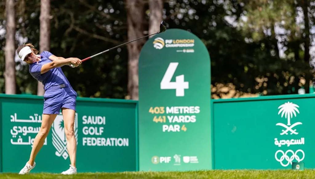 السويدية موا فولكي تتصدّر بطولة أرامكو-شينزن للغولف