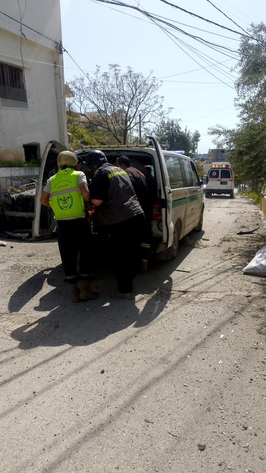 غارة من طائرة مسيّرة إسرائيلية على بلدة جويا (صورة متداولة)