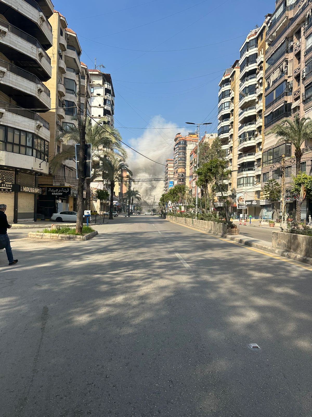 غارة إسرائيلية على حي الأبيض في الضاحية الجنوبية لبيروت (متداول)