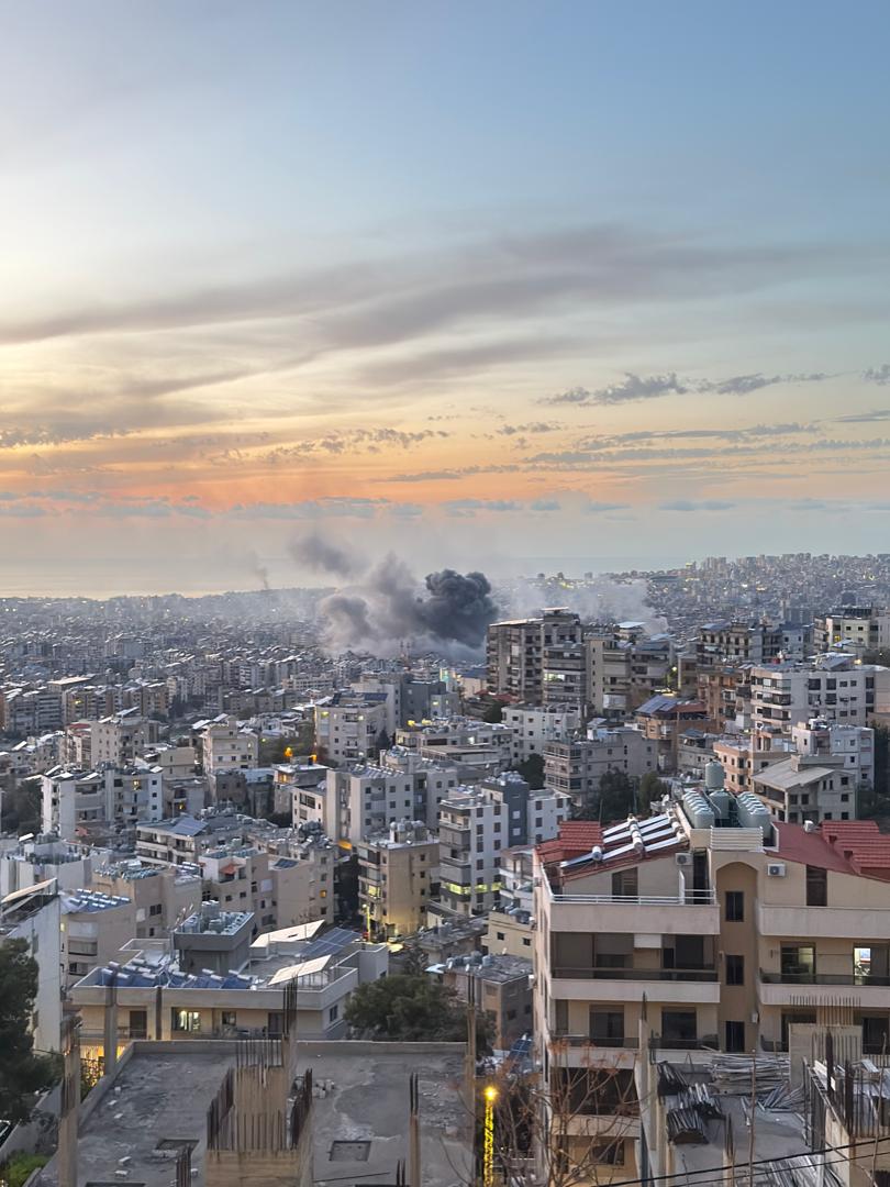 غارة إسرائيلية على الليلكي في الضاحية الجنوبية لبيروت (متداول)