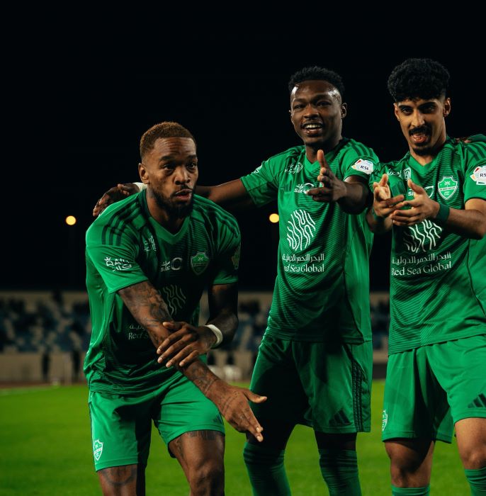 لاعبو الأهلي. (حساب الأهلي على إكس)