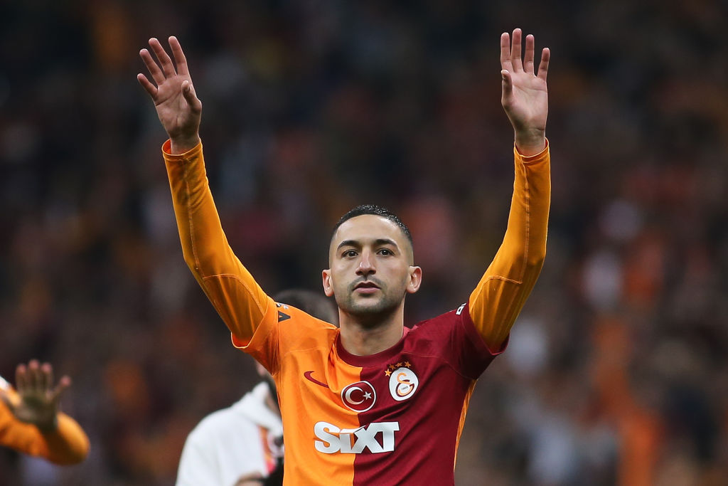 النجم المغربي المغربي حكيم زياش. (وكالات)