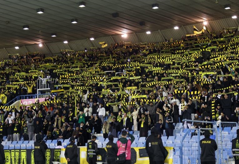 جماهير الاتحاد. (حساب الاتحاد على إكس)