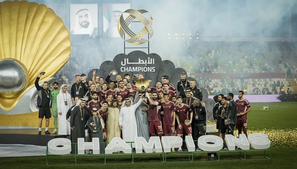 لقاء الأشقاء يبتسم للوحدة... هدف وحيد يضمن التتويج على الدحيل (فيديو وصور)