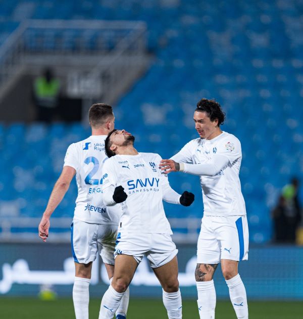 لاعبو الهلال. (حساب الهلال على إكس)